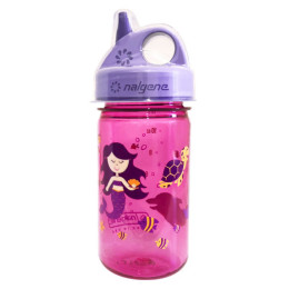 Dječja boca Nalgene Grip-n-Gulp 350 ml Sustain ružičasta
