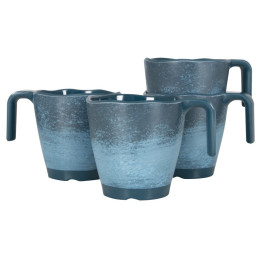Set šalica Gimex Mug dark blue 4 pcs