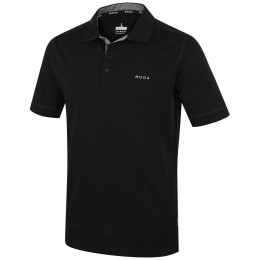 Muška majica MOOA Polo crna black