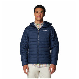 Muška jakna Columbia Powder Lite™ II Hooded Jacket tamno plava Collegiate Navy