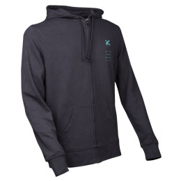 Muška dukserica Hiko Respect Zip Up Hoodie siva
