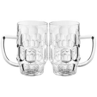 Čaša za pivo Brunner Beerglass Classic Set - 2ks transparentna, providna