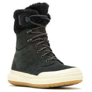 Ženske zimske cipele  Merrell Marquette Thermo Tall Zip Wp crna/bijela Black