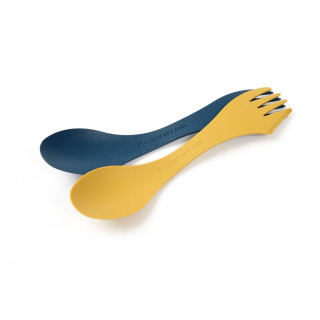 Set pribora za jelo Light My Fire Spork Original BIO 2-pack plava/žuta Mustyyellow/Hazyblue