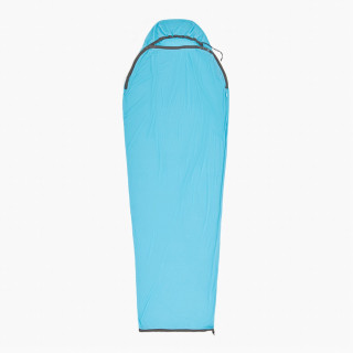 Umetak za vreću za spavanje Sea to Summit Breeze Liner Mummy Compact plava Blue Atoll