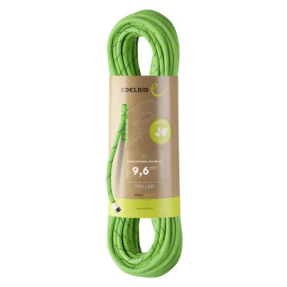 Uže Edelrid Tommy Caldwell Eco Dry DT 9,6mm 80 m zelena