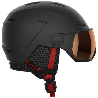 Skijaška kaciga Salomon Pioneer Lt Visor Rental crna Black