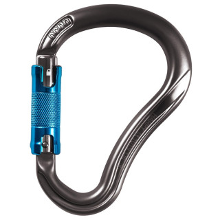 Karabiner Ocún Harpy HMS Triple srebrena Anthracite