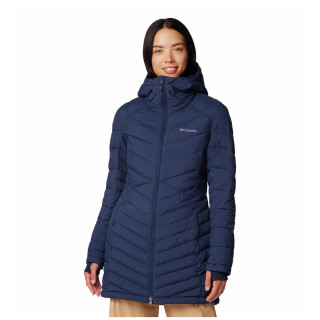 Ženska duga jakna Columbia Joy Peak™ II Mid Jacket tamno plava Collegiate Navy