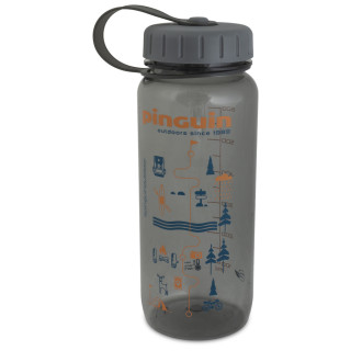 Boca Pinguin Tritan Slim Bottle 0,65 l siva Grey