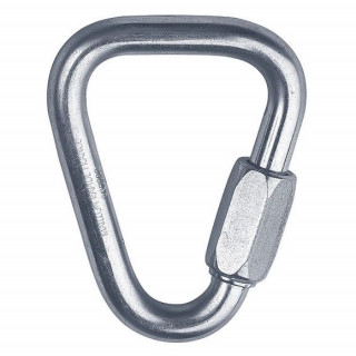 Karabiner s maticom Singing Rock velika delta srebrena