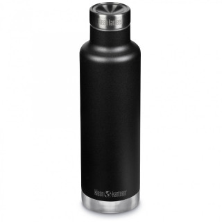 Termos od nehrđajućeg čelika Klean Kanteen Insulated Classic Narrow 25oz (w/Pour Through Cap) crna