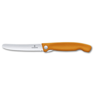 Sklopivi nož Victorinox Swiss Classic - oštri nazubljeni narančasta Orange