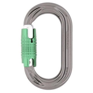 Karabiner DMM PerfectO Locksafe srebrena