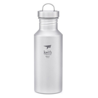 Boca Keith Titanium Titanium Sport Bottle 550 ml siva