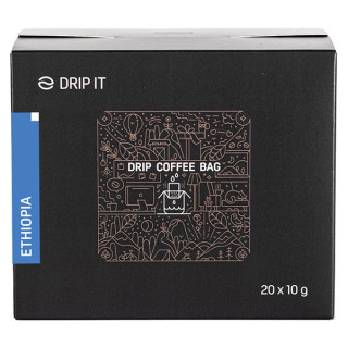 Kafa Drip it Ethiopia Sidamo 20 x 10 g plava