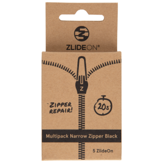 Gadget za putovanja ZlideOn Multipack Narrow Zipper srebrena