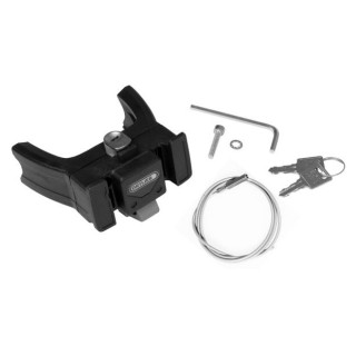 Stalak za biciklo Ortlieb Handlebar Mounting-Set E-Bike with Lock crna