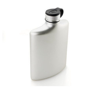 Čutura GSI Outdoors Glacier Stainless Hip Flask 8 srebrena