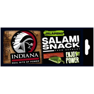 Trajna salama Indiana Jerky Salami Jalapeno 18g