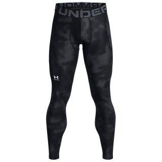 Muške tajice Under Armour HG Armour Printed Lgs crna/siva