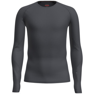 Muške funkcionalne majice Icebreaker M Mer 260 Zoneknit Seamless LS Crewe crna Graphite