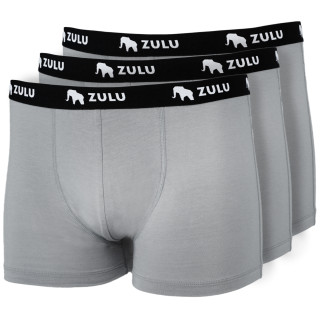 Muške bokserice Zulu Bambus 210 3-pack siva Gray