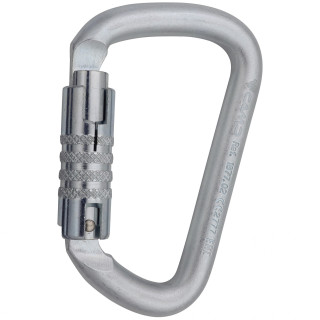 Karabiner Camp Steel D Pro 3Lock srebrena