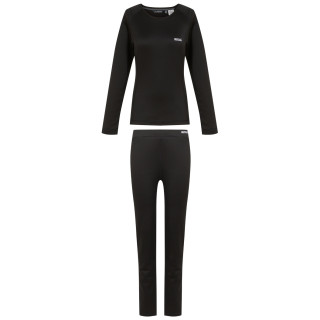 Ženski funkcionalni set Regatta W Therm Baselayr Set crna Black