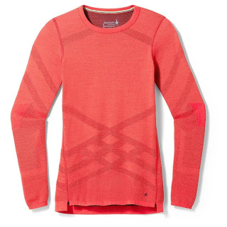 Ženska funkcionalna majica Smartwool W Intraknit Thermal Merino Bl Crew crna/ružičasta