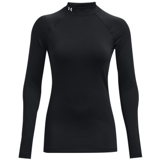 Ženska majica Under Armour Authentics Mockneck crna