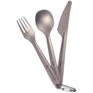 Pribor za jelo LifeVenture Superlight Titanium Cutlery Set