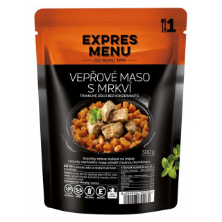 Expres menu Svinjetina sa mrkvom 300 g