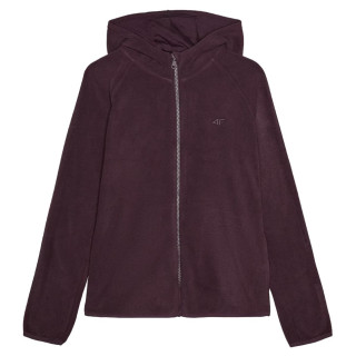 Ženska dukserica 4F Fleece F291 tamno ljubičasta DARK VIOLET