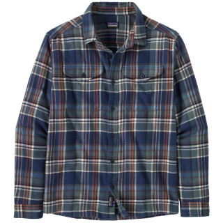 Muška košulja Patagonia M's Fjord Flannel Shirt plava Adventurer: New Navy