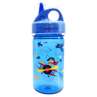 Dječja flašica  Nalgene Grip ’n Gulp 350 ml svijetlo plava BlueBiplane