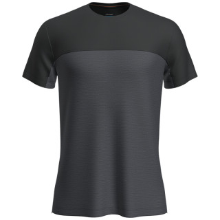 Muške funkcionalne majice Icebreaker Men Merino 125 Cool-Lite™ Sphere III SS Tee Colour Block siva/crna