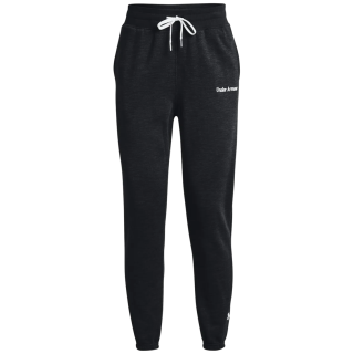 Ženske trenerke Under Armour Essential Script Pant crna