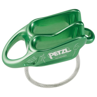 Višenamjenska sigurnosna kočnica Petzl Reverso zelena Green