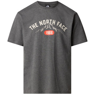 Muška majica The North Face M S/S Tee Varsity Graphic siva TNF MEDIUM GREY HEATHER