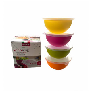 Set 4 zdjele Omada Sanaliving Bowls Set 4x 0,5L