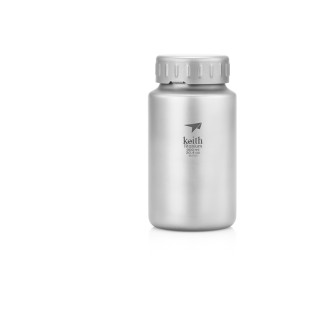 Boca Keith Titanium Titanium Sport Bottle 900 ml siva