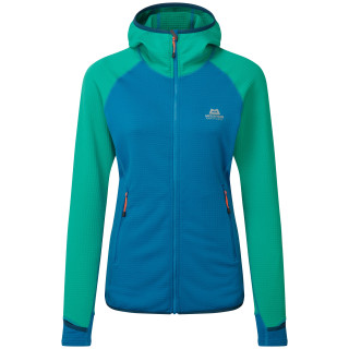 Ženska dukserica Mountain Equipment W's Eclipse Hooded Jacket plava/zelena Mykonos/Deep Green