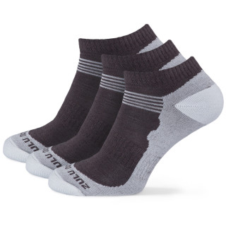 Čarape Zulu Merino Summer M 3-pack siva/smeđa