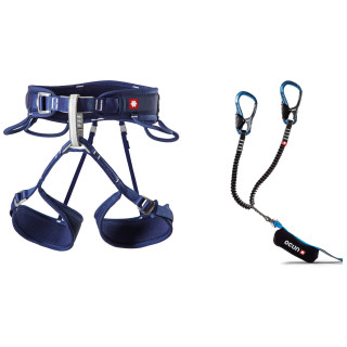 Samoosiguravajući komplet (via ferrata set) Ocún Via Ferrata Twist Tech Captur Pro Swivel Set plava