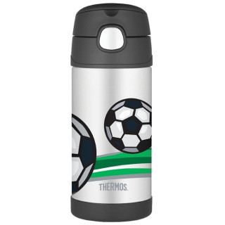 Dječja izotermalna boca Thermos Funtainer crna Football