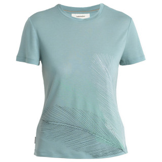 Ženska funkcionalna majica Icebreaker Women Merino Core SS Tee Plume svijetlo plava