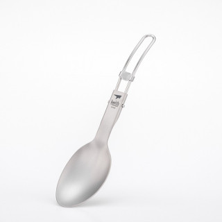 Žlica Keith Titanium Folding Titanium Spoon siva