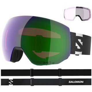 Skijaške naočale Salomon Radium Pro Sigma (And Extra Lens) crna Black