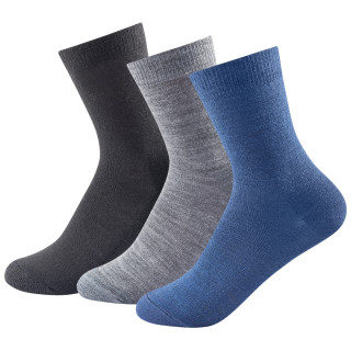 Dječje čarape Devold Daily Light Kid Sock 3pk plava KidMix